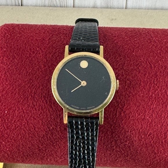 Vintage Zenith Movado Swiss Watch 1950's Stainless Steel Case has Gold Plating - Picture 3 of 11